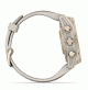 fēnix 8 – 43 mm, AMOLED - Sapphire, Soft Gold with Fog Gray/Dark Sandstone Silicone Band - 010-02903-11 - Garmin